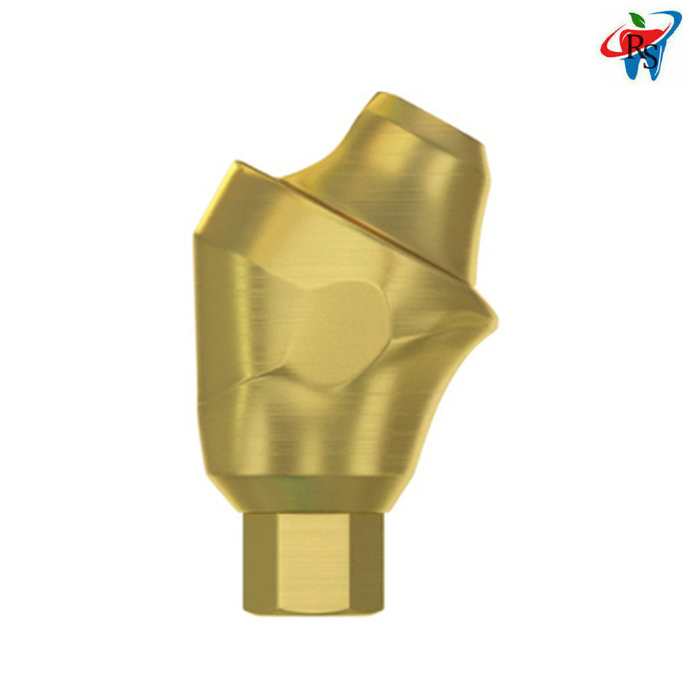 1pcs Prosthetic Angulated 17° Multi-Unit 1.6 Int Hex 2.42 Connection Dental Lab