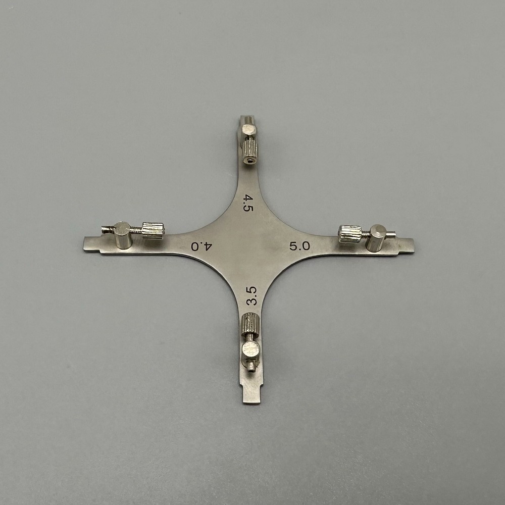 Dental Orthodontic Brackets Position Gauge Bracket Positioner Star Type 3sizes