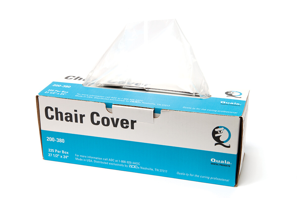 Quala 200380 Dental Chair Barrier Covers 27.5″ X 24″ 225/Pk