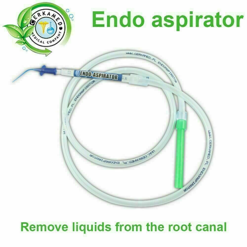 Dental Cerkamed Endo Aspirator Endodontic Root Canal Instrument File Tip Needle