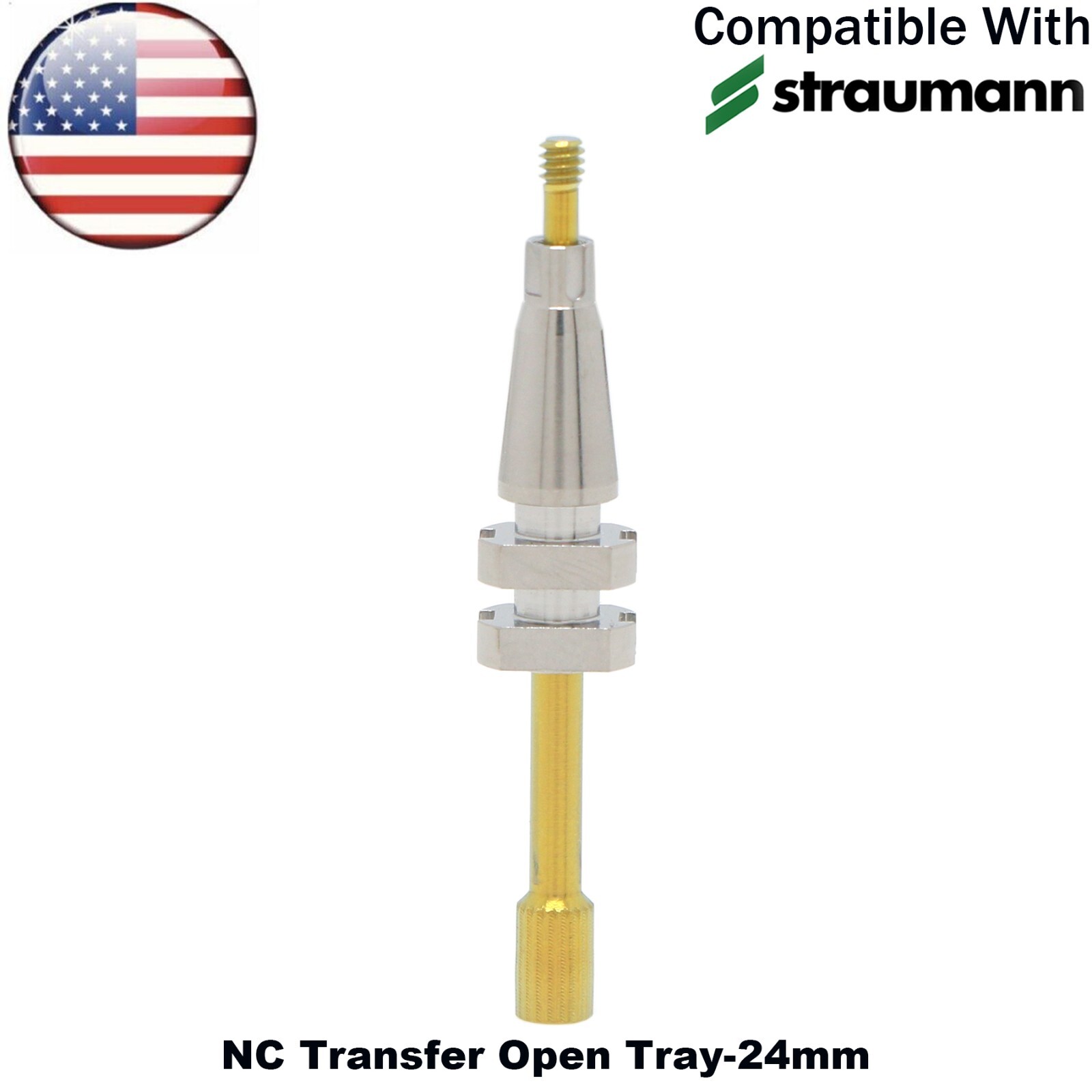 US Dental NC/RC Transfer Open/Closed Tray Impression Coping Fits Straumann ITI