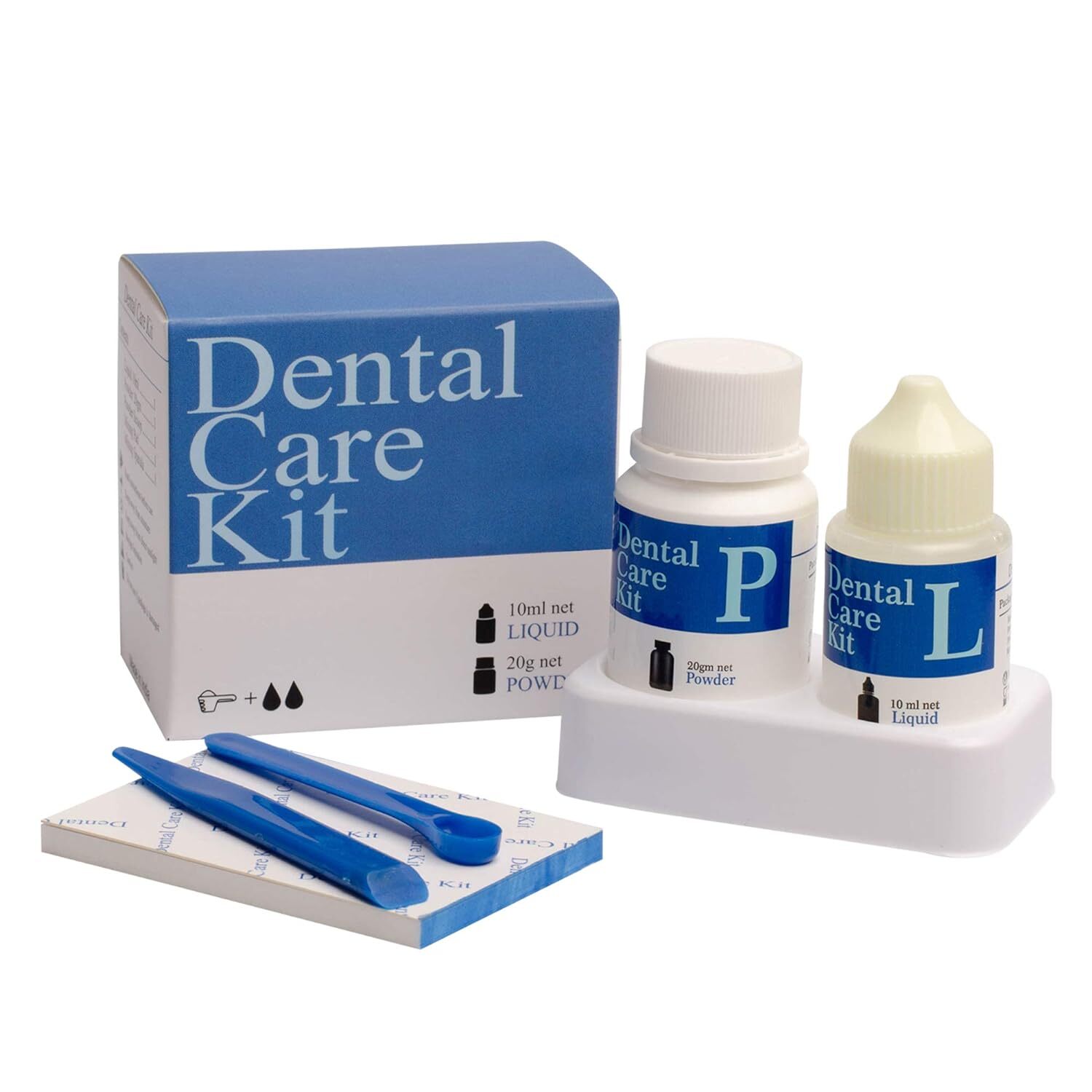Zinc Oxide Eugenol Cement Dental Care Kit Glue For Crowns & Bridges F