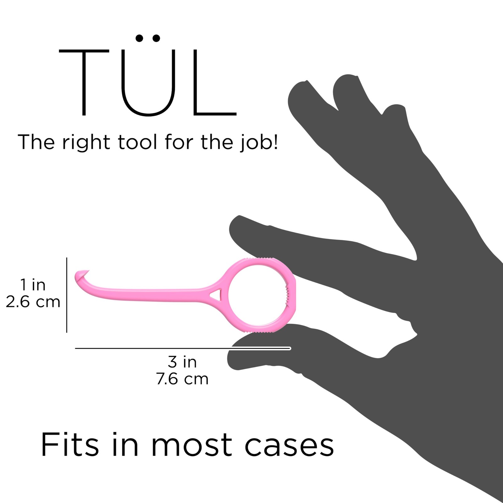 TÜL | Only Invisalign Remover Tool Made in the USA | Lifetime Pink 2 Pack
