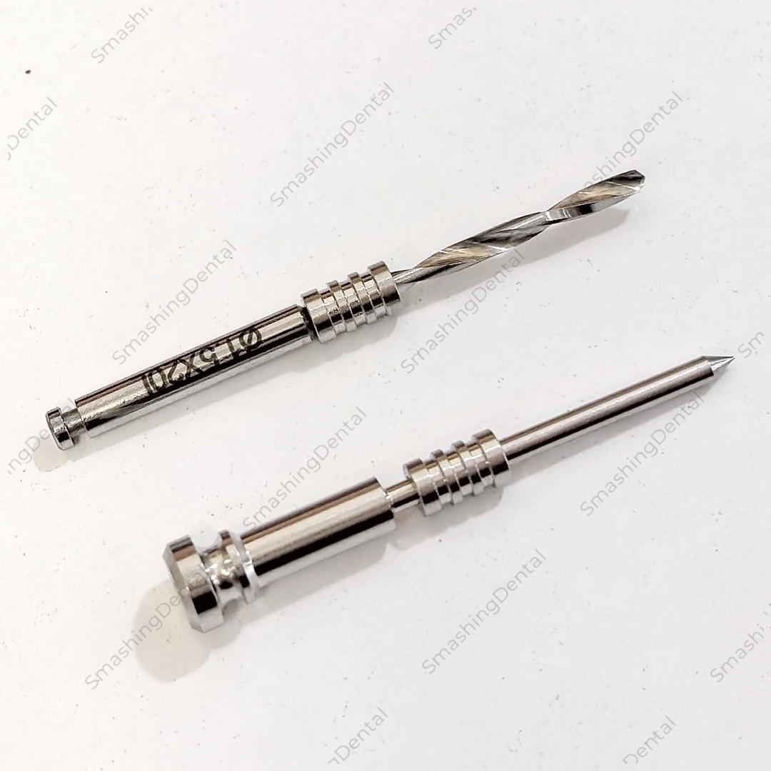 φ1.5 Dental Guided Anchor Pin Digital Guided Implant Fix Pins Guided Sleeves
