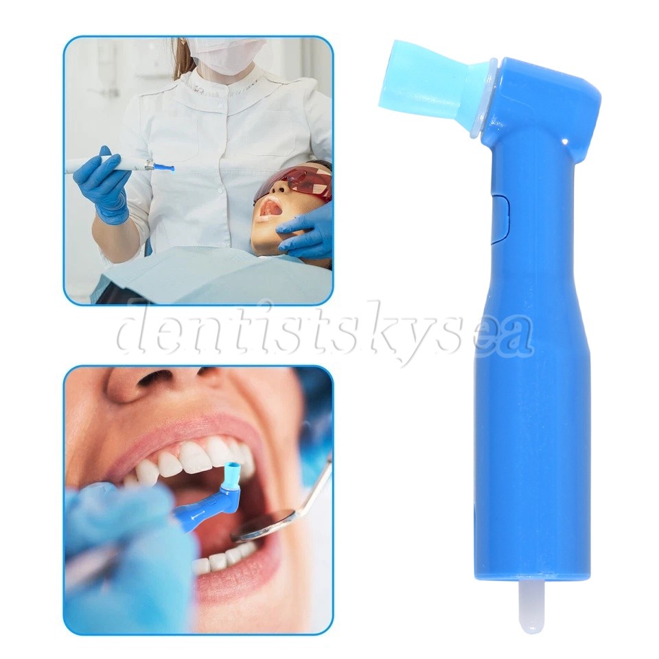 Dental Disposable Prophy Angles Regular Latex Free Contra Angle 105° Firm 100pcs