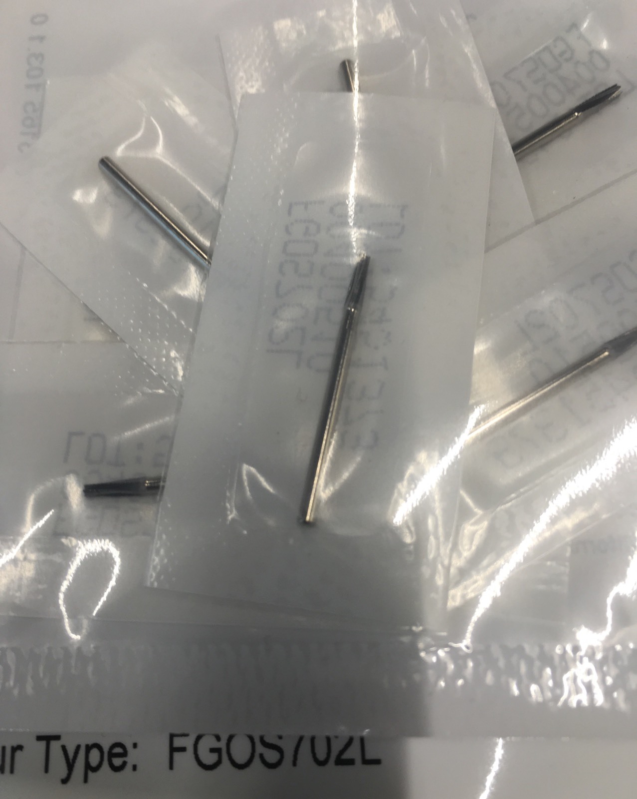 FGOS702 50 Dental Burs High Speed Surgical Carbide Drill Surgical FG702 X 50