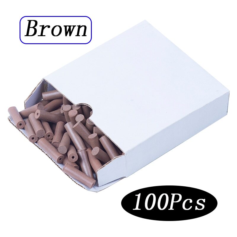 100Pcs Dental Lab Materials Rubber Polishing Granule For Dental Jewelry Rotary