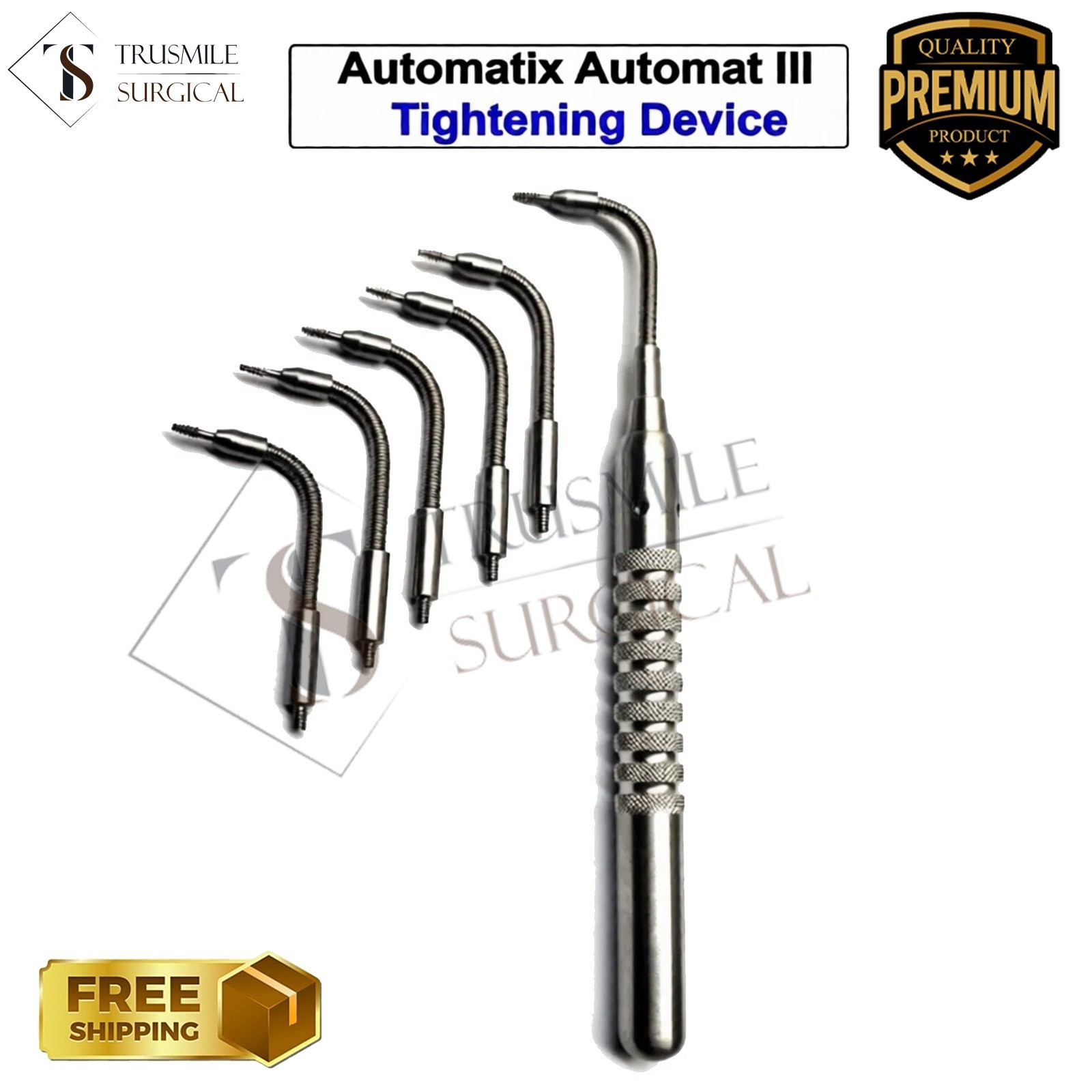COMPLETE AUTOMATRIX AUTOMATE III TIGHTENING DEVICE 1 HANDLE PLUS 6 SHAFT