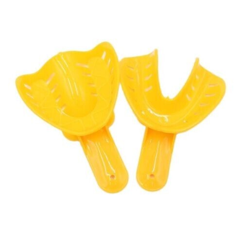 48Pcs Dental Impression Trays Perforated Plastic Disposable (CHOOSE SIZE)