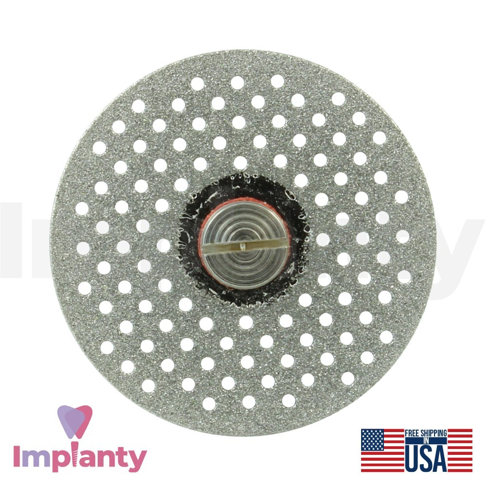 DSI Coarse Double Sided Diamond Coated Grit Separator IPR Flexible Disc Ø22mm