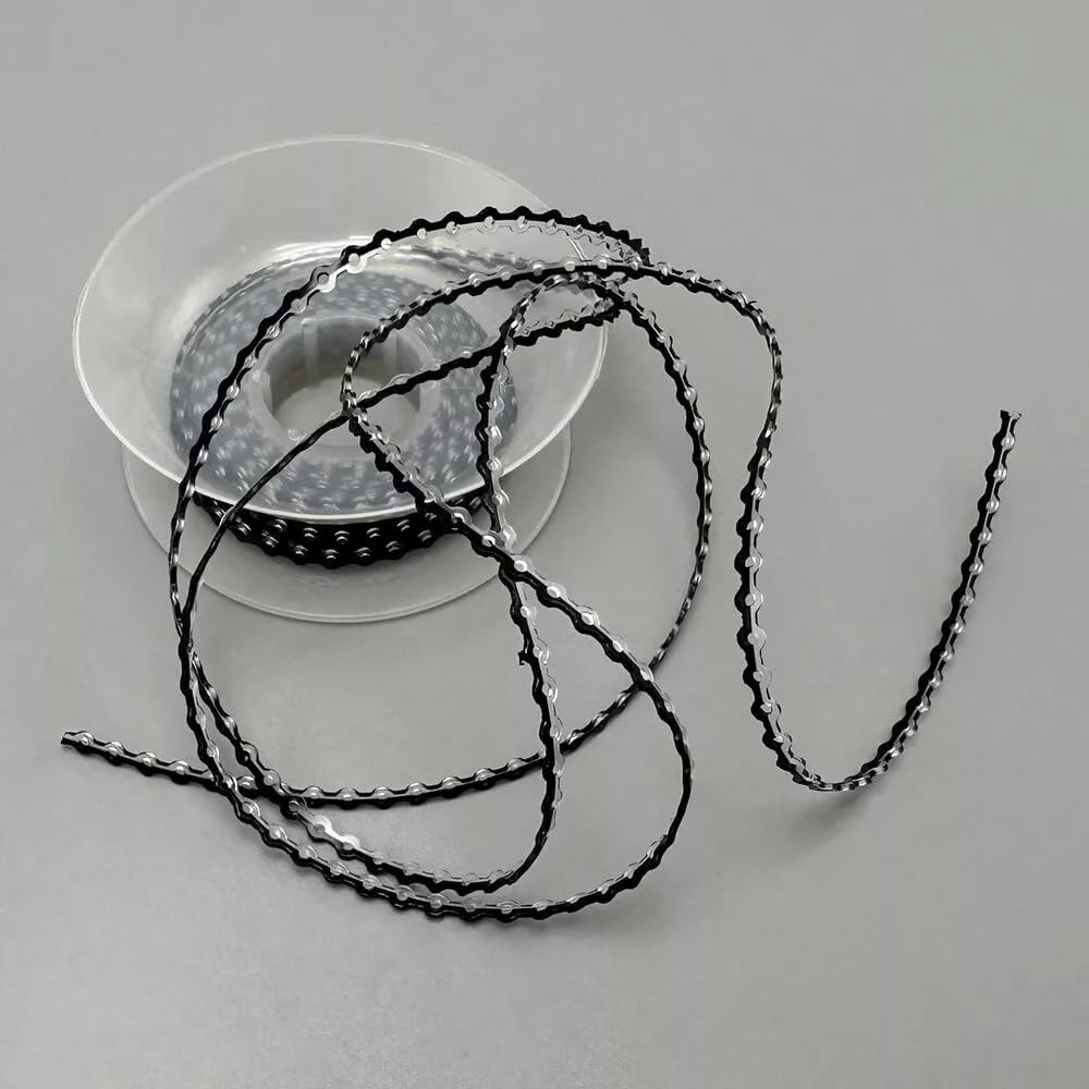 Funny Braces Power Chain Two Color Combos Dental Short, White&Black