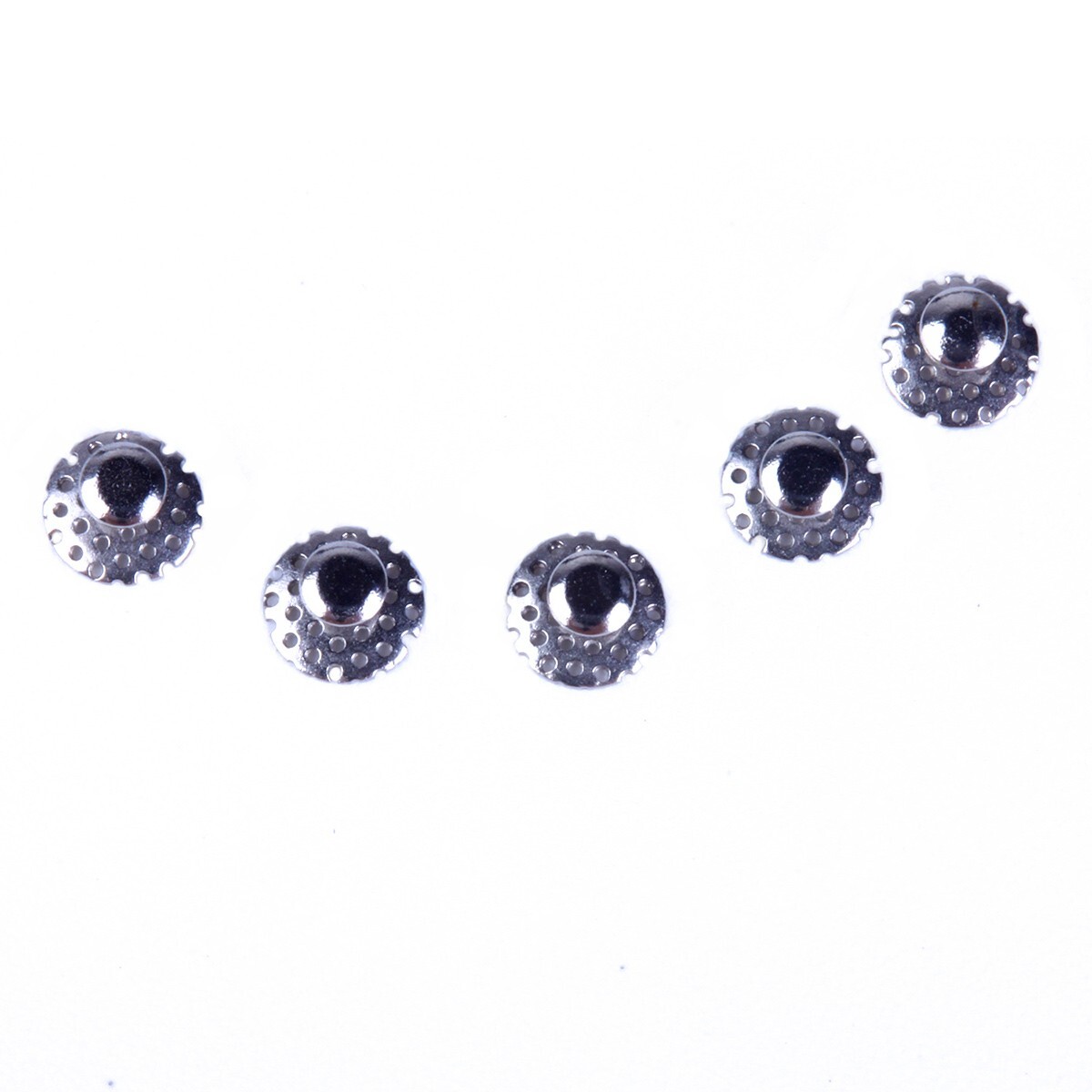 10pcs/pack Denal Orthodontic Round Perforated Hollow Lingual Buttons with Holes