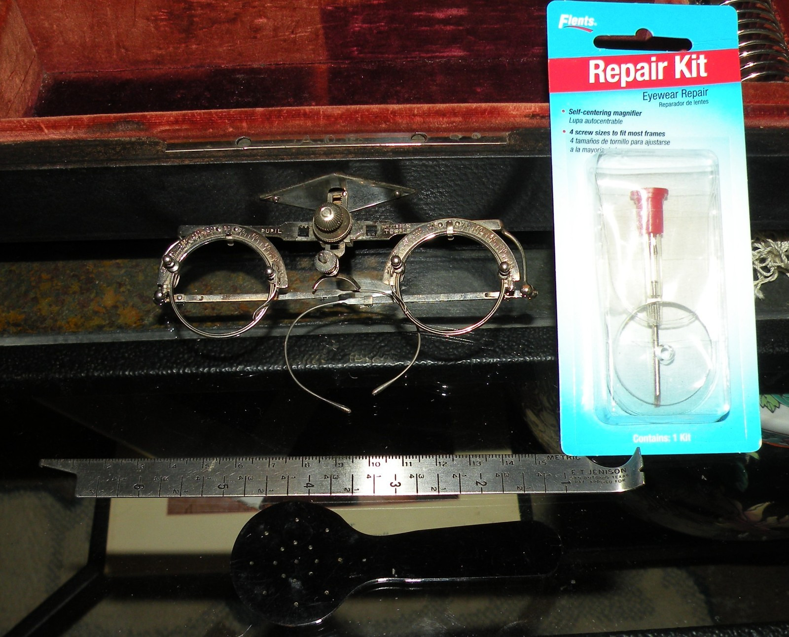 ((100% COMPLETE SET)) ANTIQUE AMERICAN OPTICAL OPHTHALMIC OFFICE TRIAL LENS SET