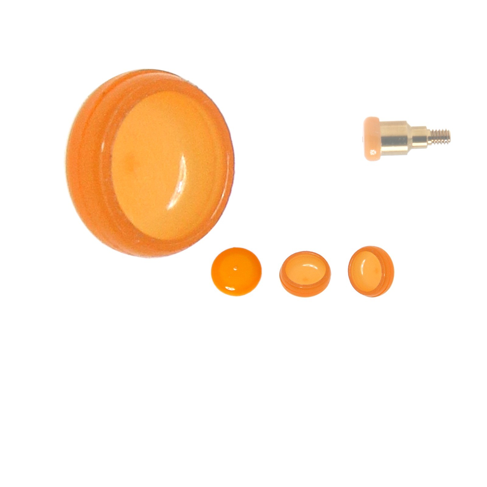 Dental Locator Abutment Male Cap Inserts for ZIMMER TSV 3.5 Adin Mis Hex Implant