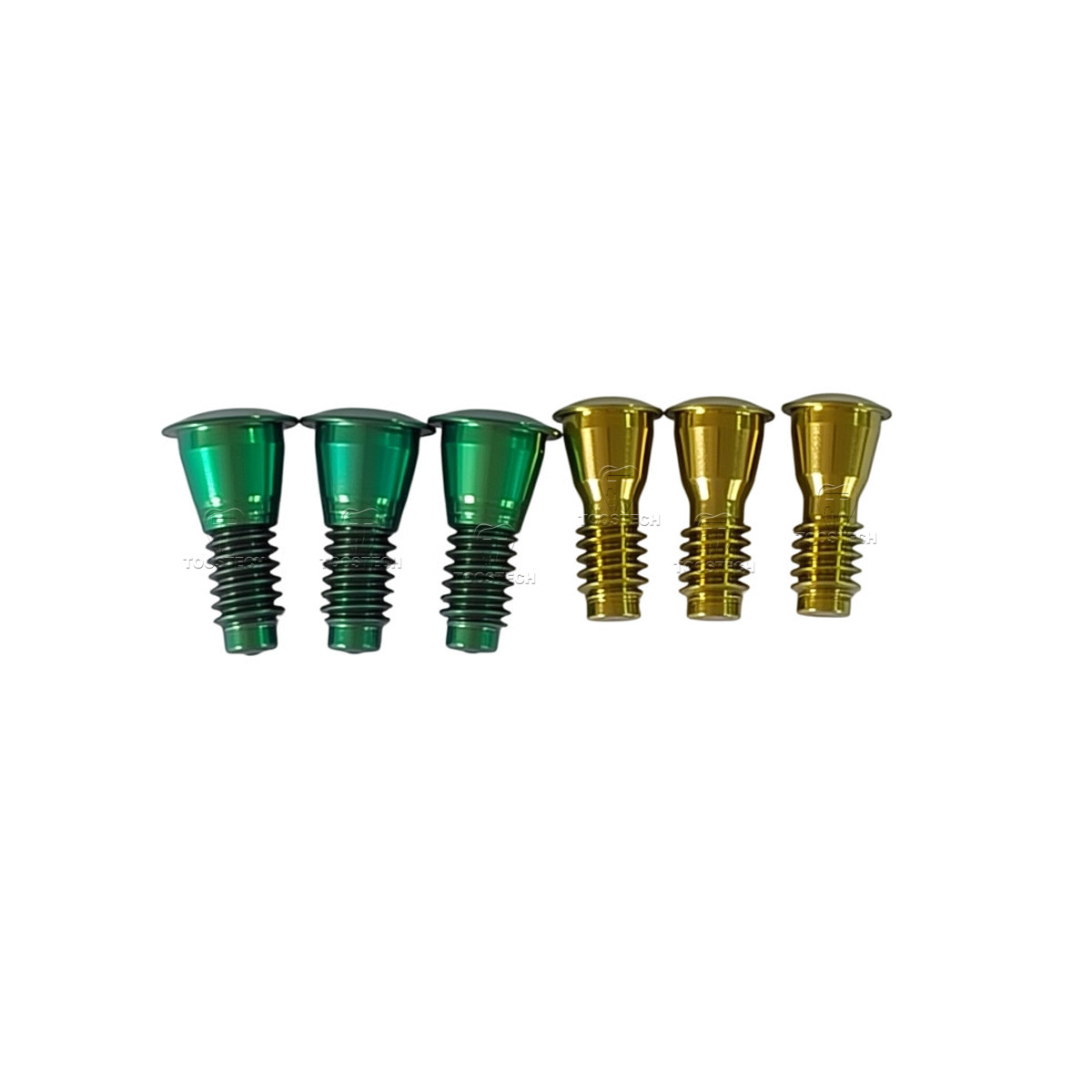 1Pcs Titanium cover screw compatible Hiossen Osstem TS Platform Regular Mini