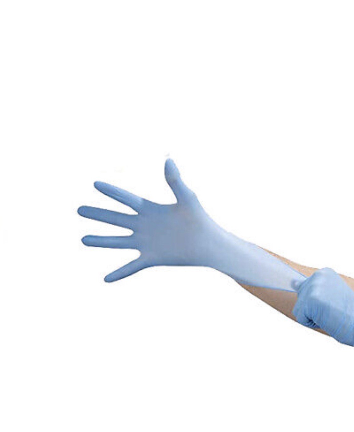 INTCO TouchFlex Nitrile Powder-Free Exam Gloves ( 100 gloves ) Large latex Free