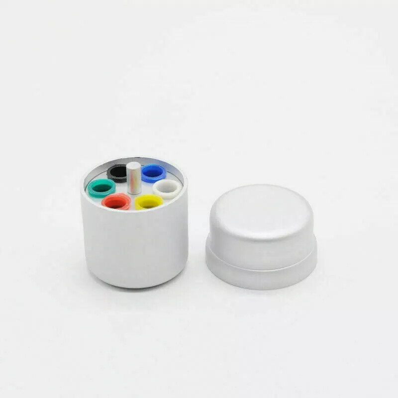 Dental Multifunction Disinfection Box Holder Endo Files Gutta 6 Holes Organizer