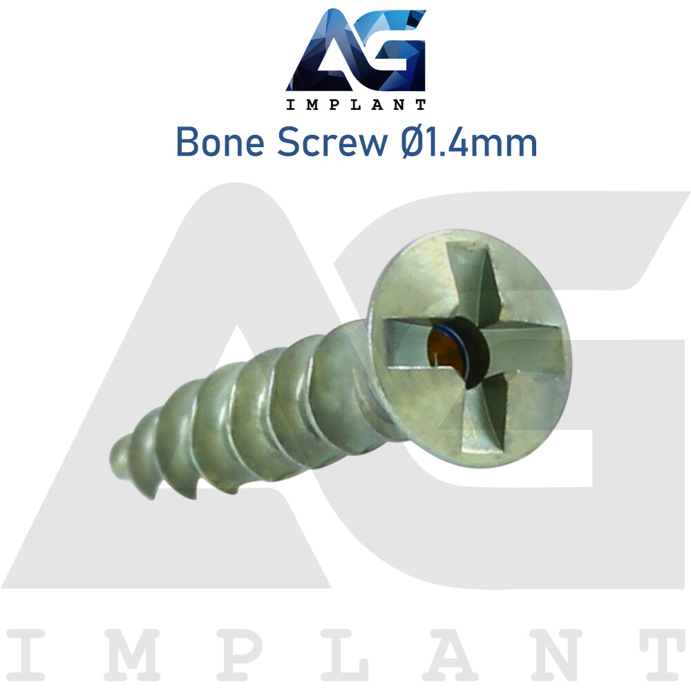 20 Titanium Screw Ø1.4mm Guided Regeneration GBR Dental Membrane Fix System
