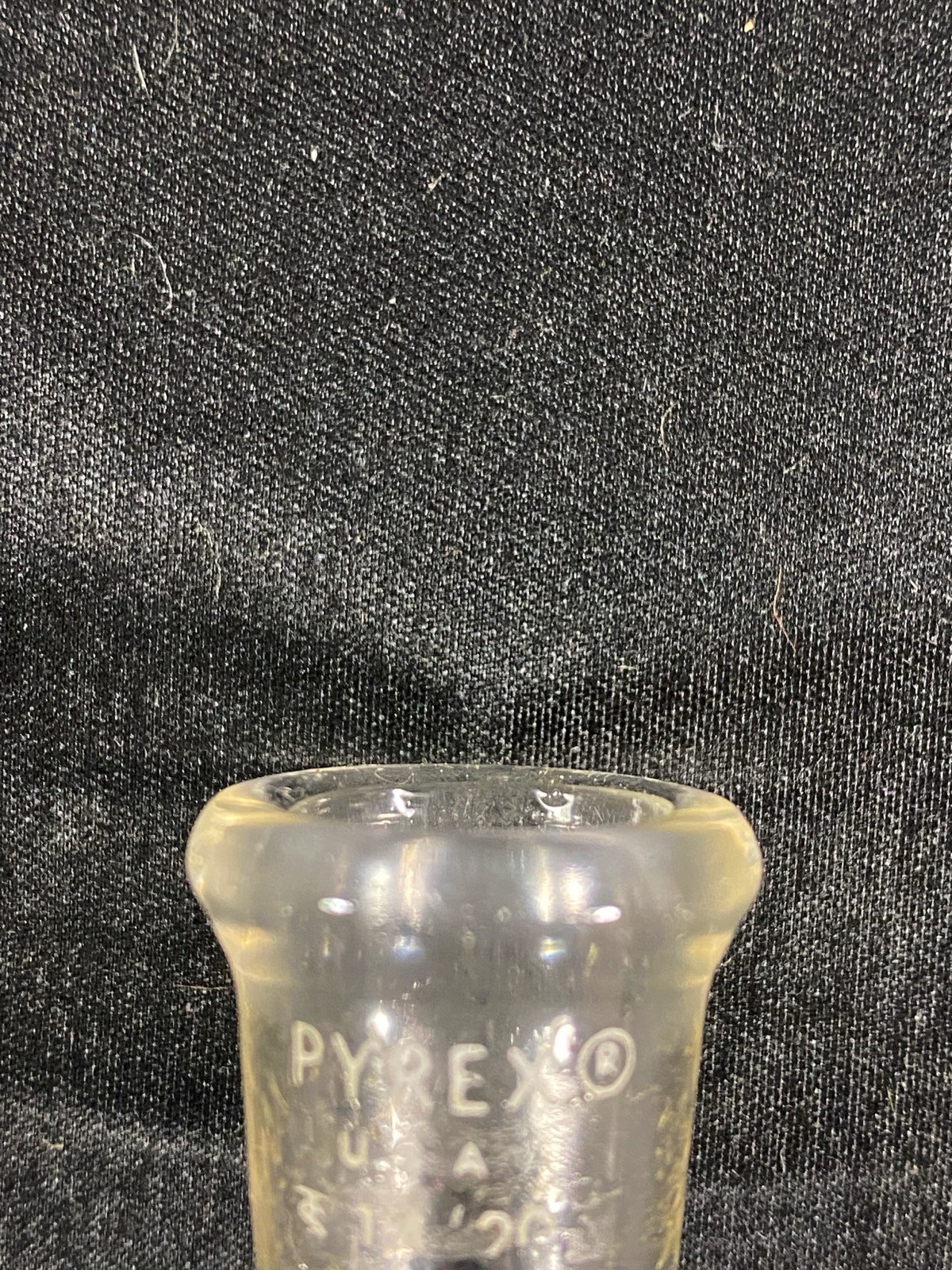 PYREX 50mL Cylindrical Separatory Funnel Stopcock #14/20 Stopper Neck 6383A-50