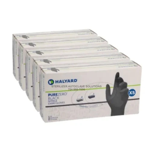 Halyard PureZero Nitrile Exam Glove LFS711XS 5.1MIL – 5 bxs of 100 (500) X-SMALL