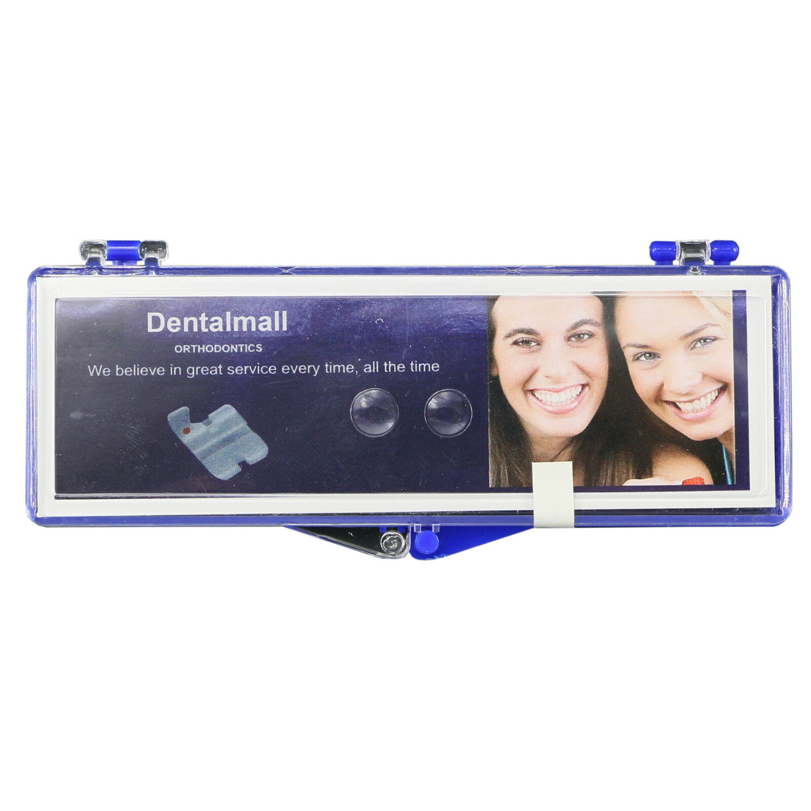 Dental Orthodontic Ceramic White Clear Brackets Braces Roth 018 3 4 5 with Hooks