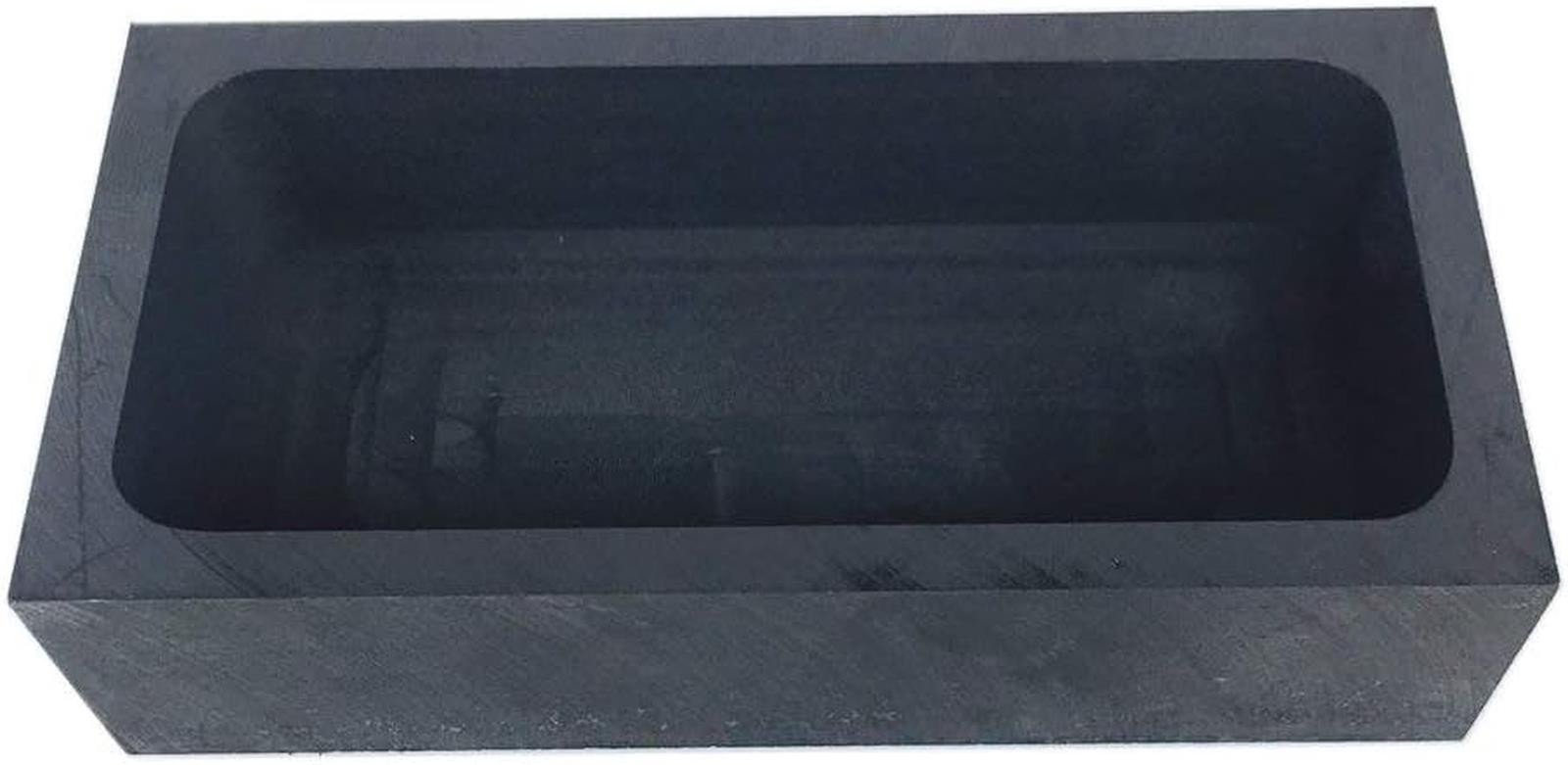 Gold Silver Graphite Ingot Mold Crucible Mould for Melting Casting Refining (1Kg