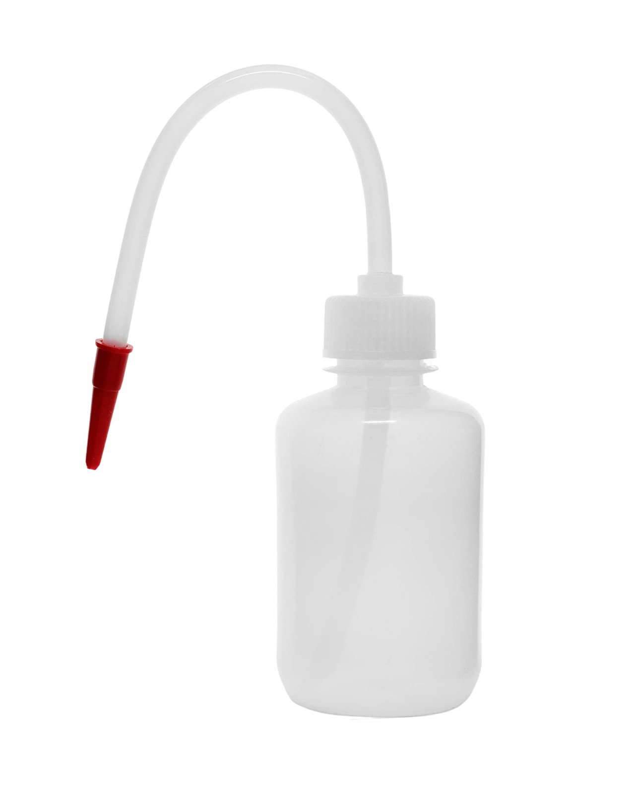 Wash Bottle, 125ml – Polyethylene – Translucent, Unbreakable – Screw Cap with…