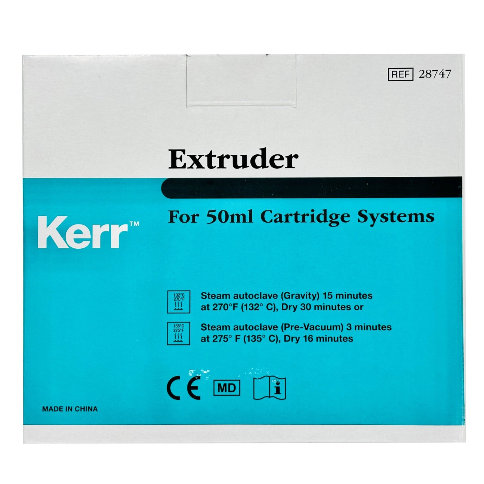 *1-Pack* Kerr Extruder Dispenser Gun For 50ml Cartridge System 28747
