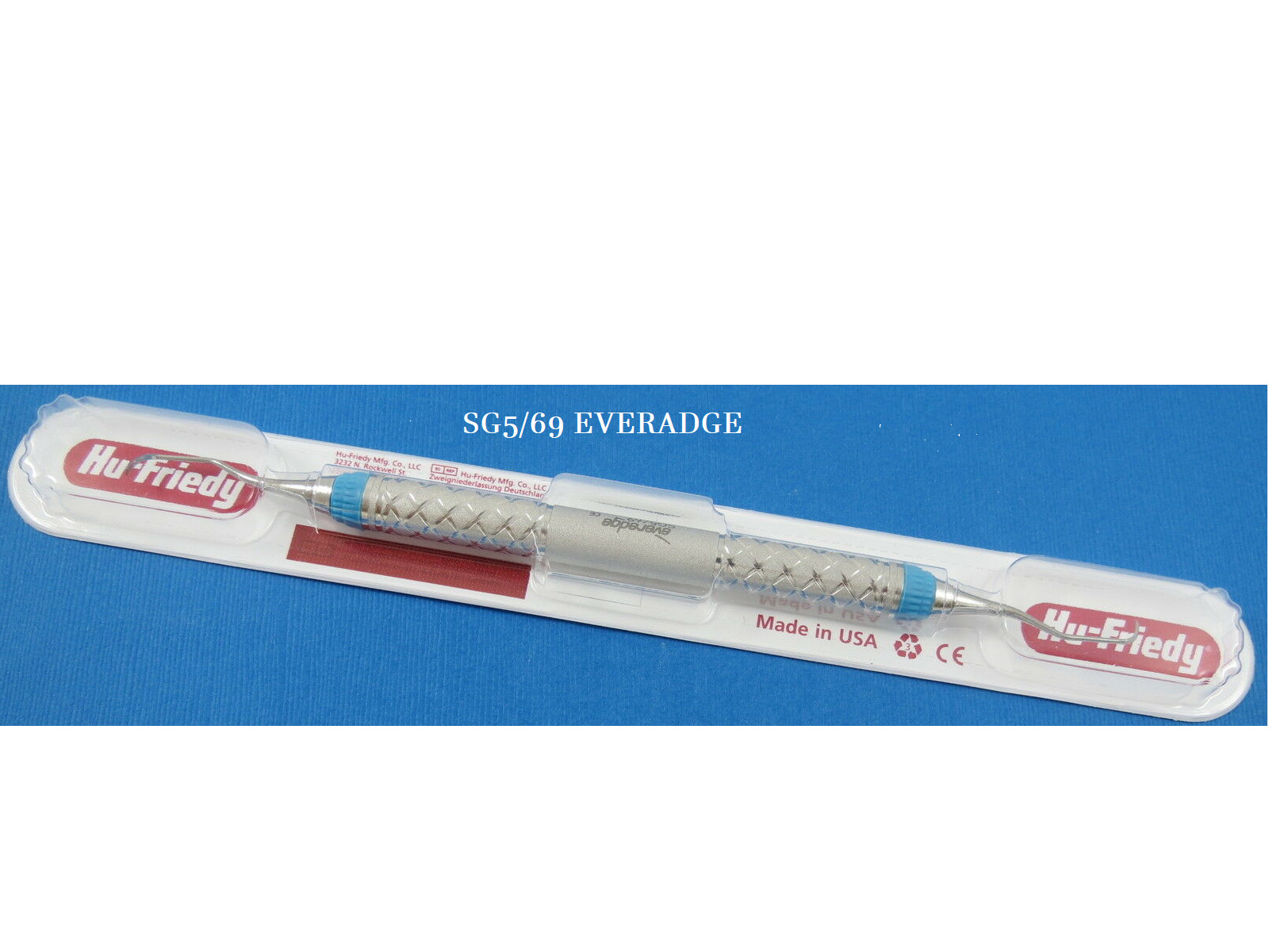 HU-FRIEDY Dental 5/6 Gracey Curette EverEdge #9 HANDLE #SG5/69 (x2)