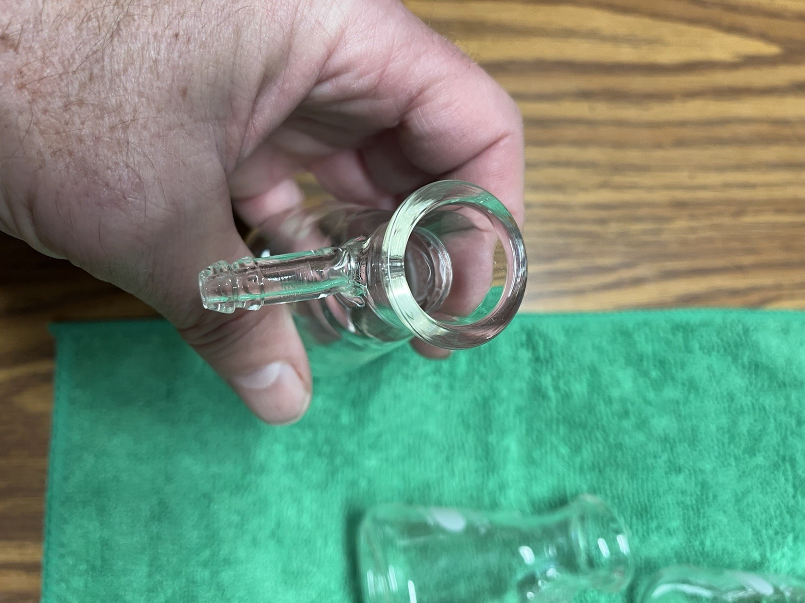 PYREX VISTA 50 mL Micro Filtering Flasks with Sidearm Tubulation Lot of 7 #5360
