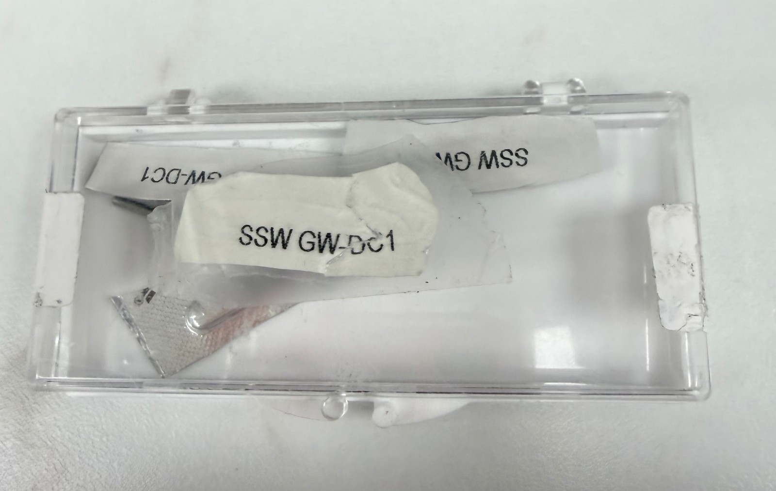 SS White Dental Lab GW-DC1 Components with Clear Storage Case
