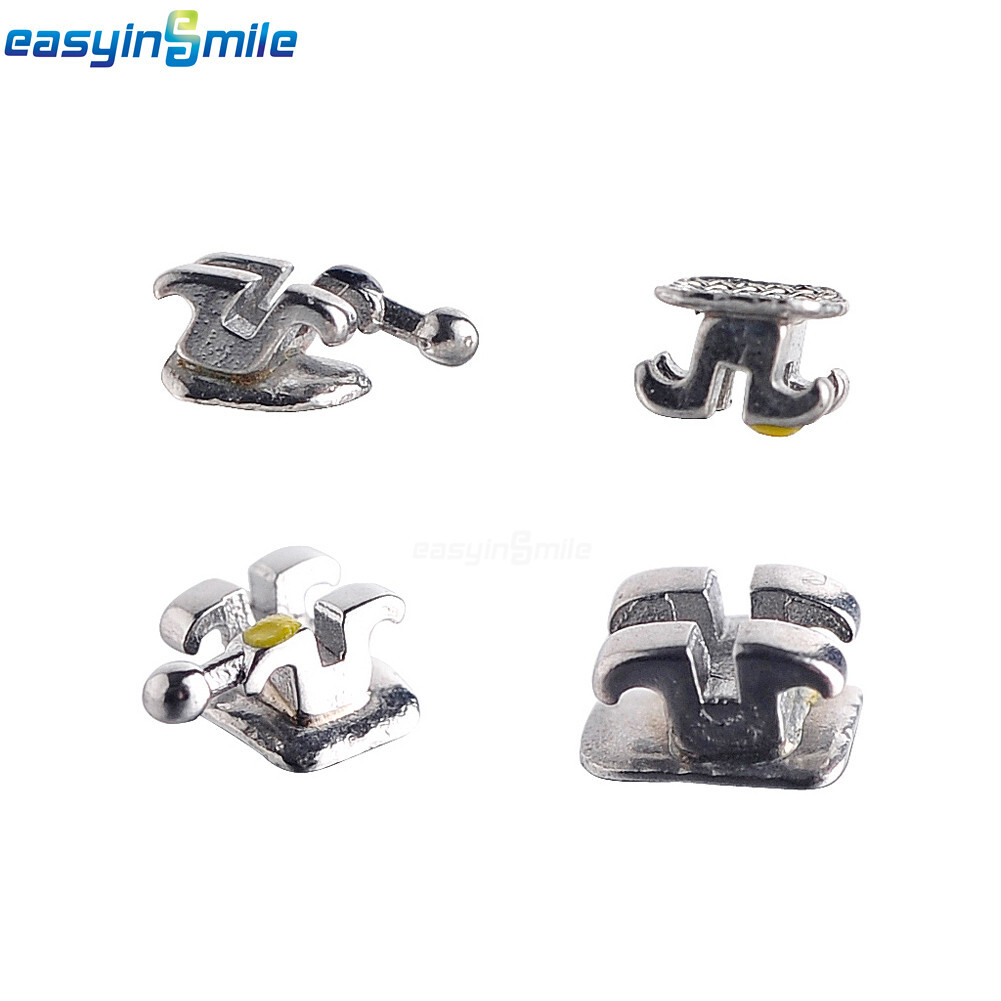 Orthodontic Brackets Dental MINI MBT/ROTH 022 Metal Braces 3/345Hooks 200Braces