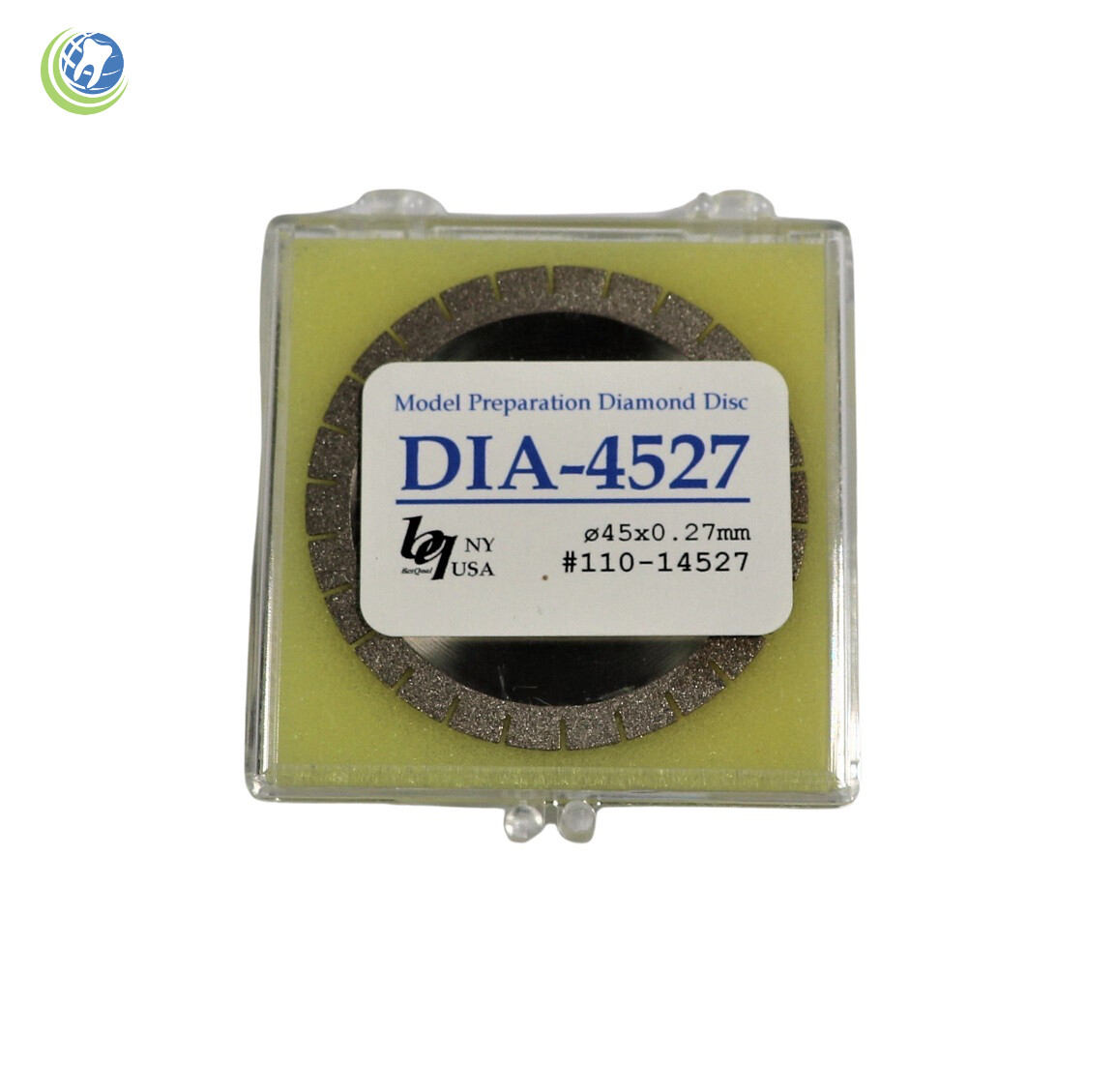 BesQual Dental Diamond Model Preparation Disc Acrylic DIA-4527 45×0.27mm