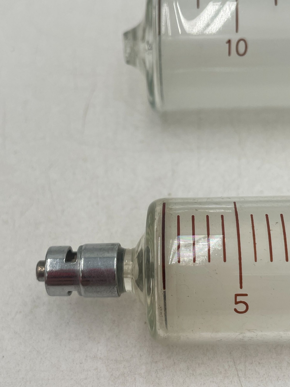 B-D Multifit Glass Syringes 50cc & 30cc Made In USA Collectible Medical Tools RE
