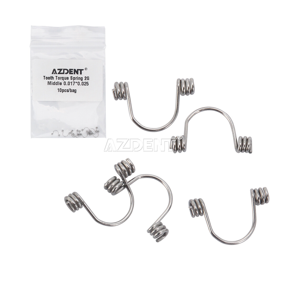 Dental Ortho Rectangular Diente anterior Torque Pequeño / Medio /Grande Resortes