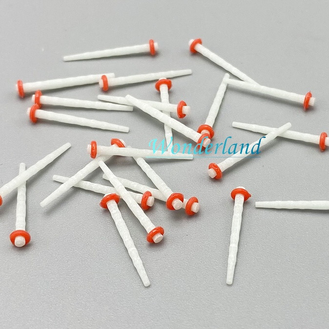 200pcs Dental Quartz Glass Fiber Post Root Canal Pins Straight/Screw Posts