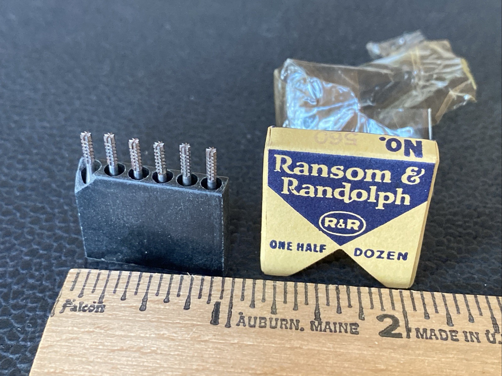 SEALED NOS Ransom & Randolph R&R Cutwell Burs Right Angle No 560 6 Pc HALF DOZEN
