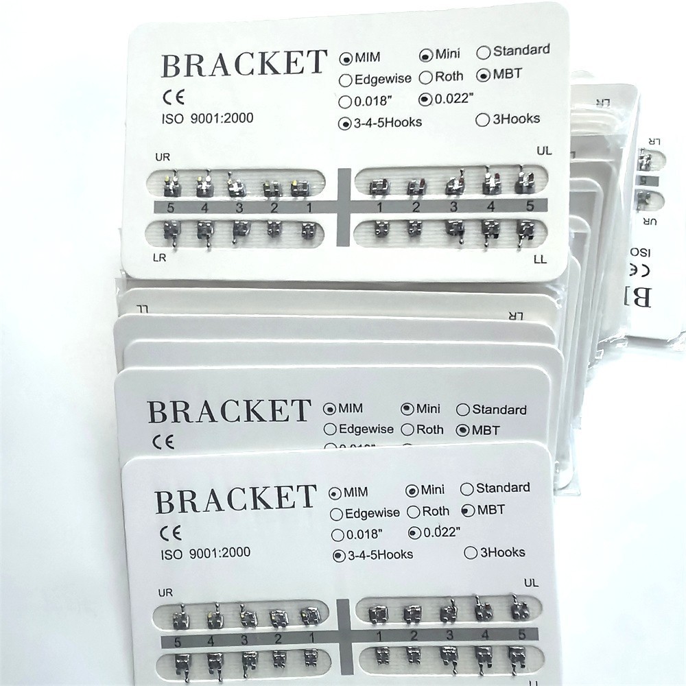 10-200Kits Dental Orthodontic Bracket Braces Teeth Alignment Straightening MBT