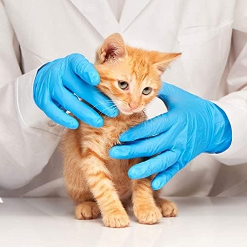 Basic Medical Blue Nitrile Exam Gloves – Latex-Free & Powder-Free – NGPF 7002…