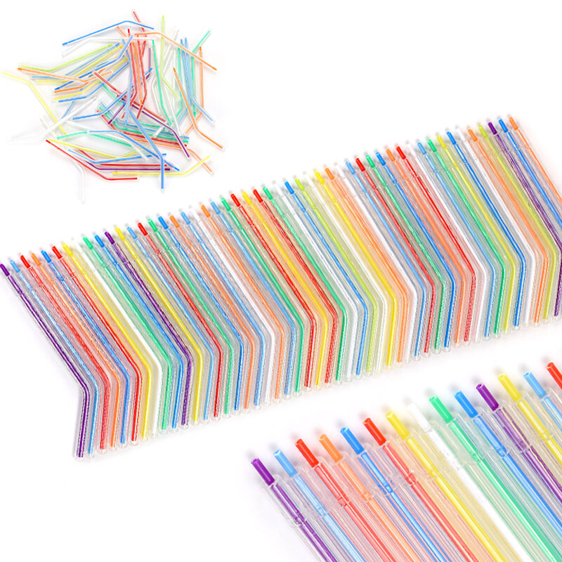 150PCS Dental Disposable Spray Tips Nozzles For 3-Way Air Water Syringe Plastic