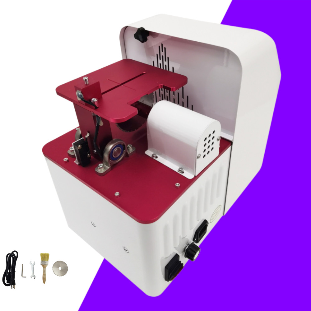 Dental Lab Die Cutting Machine 110V 550W Down-cutting Gypsum Model Cutter