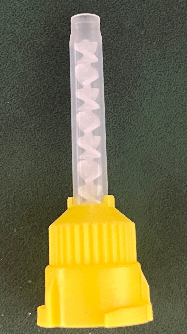 Dental Impression Material Silicone Crown Mixer Nozzle Disposable Mixing tips