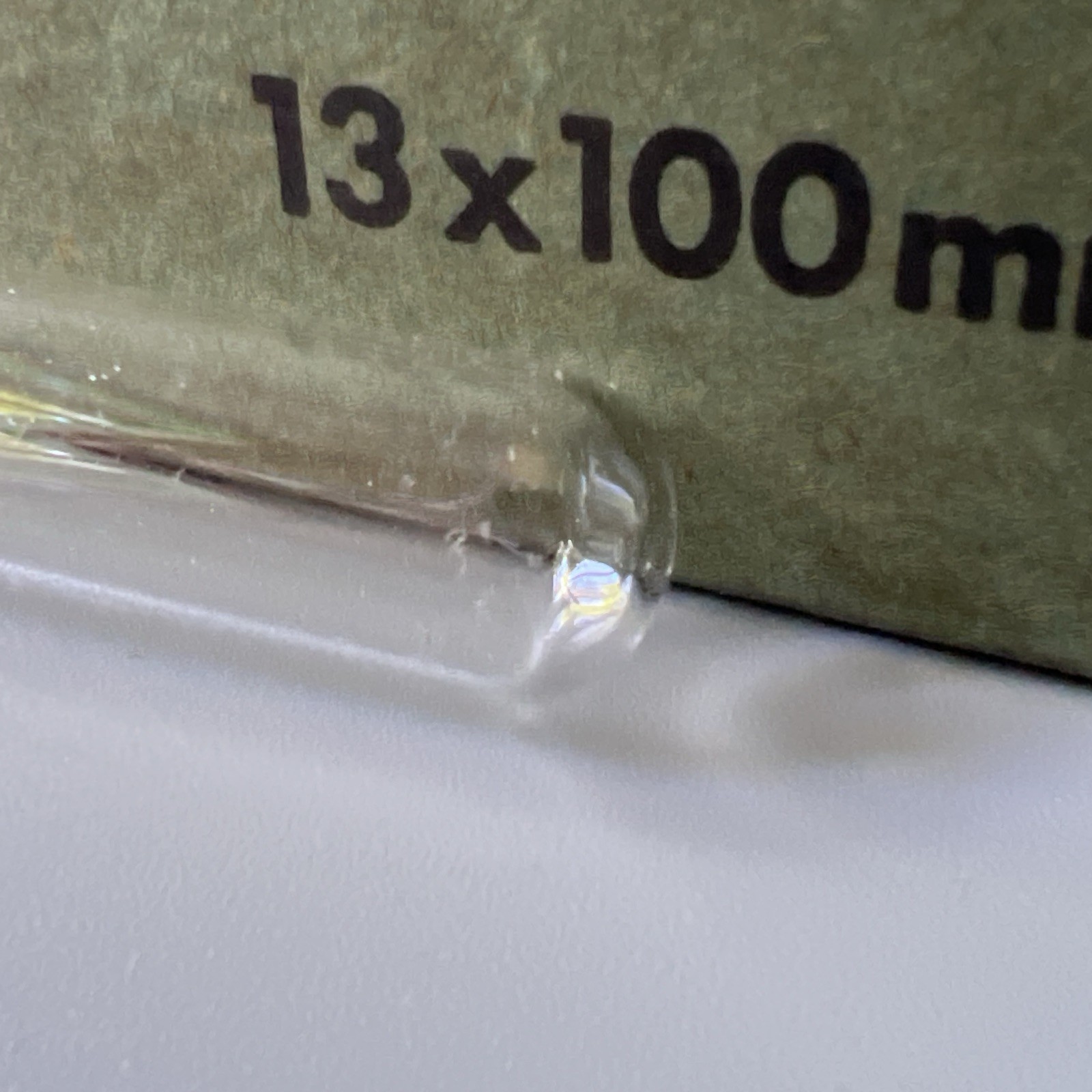 Vtg Pyrex 9800 Test Tubes Lot 13x100mm Glass Lab Ware 1 Full Box 1 Partial 116ct