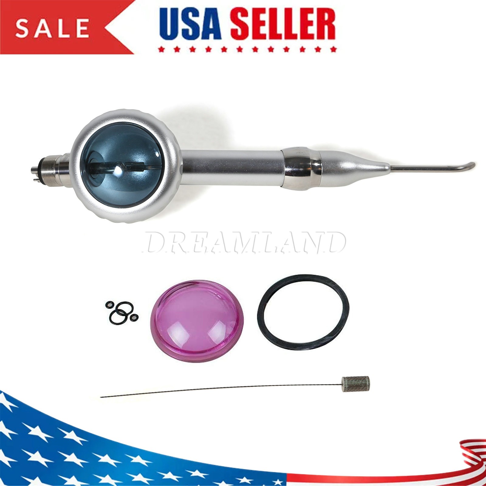 Dental Oral Care Hygiene Prophy Jet Air Polisher Tooth Polishing Handpiece 4Hole
