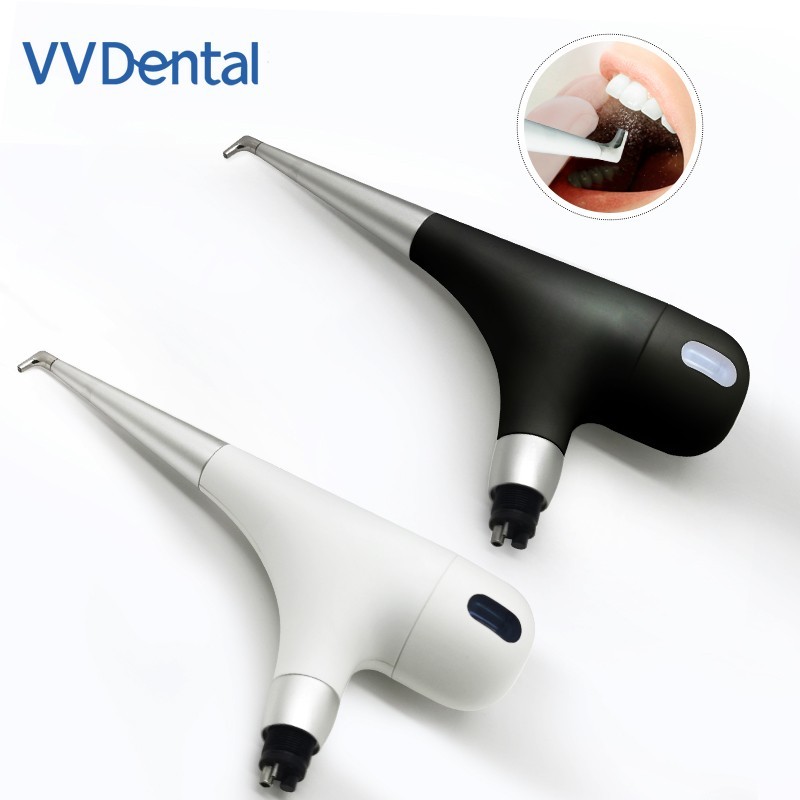 Dental Teeth Polisher 4/2 Holes Polishing Handpiece Air Flow Prophy Jet Unit