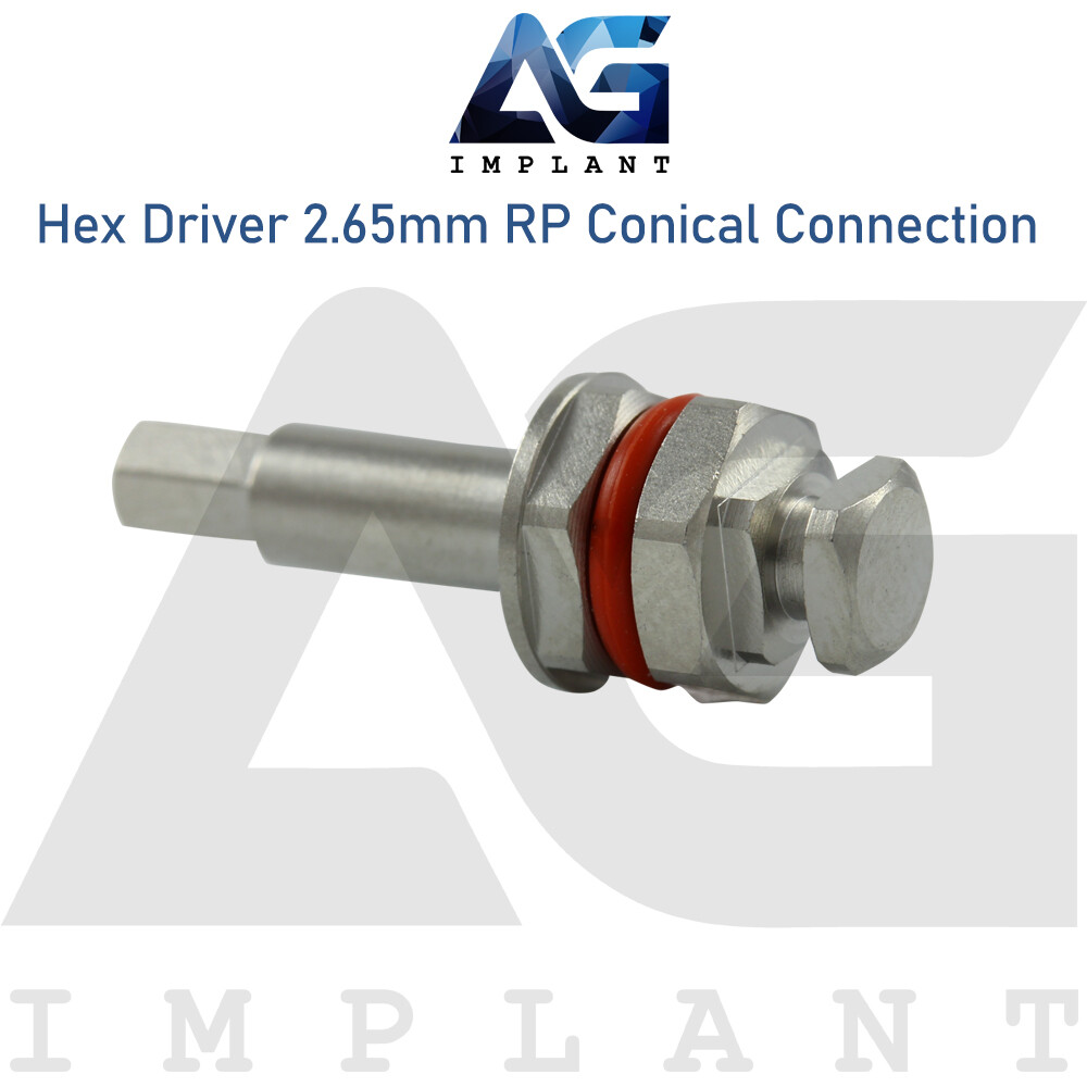 2 Hex Driver RP Conical Connection Screwdriver Surg cal Tool Dental