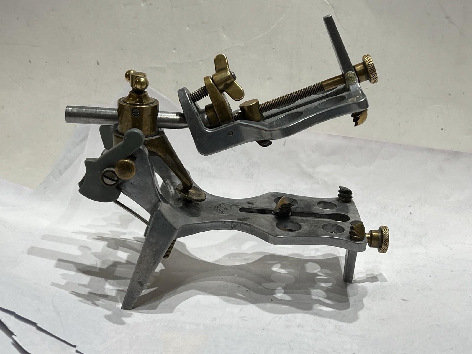 BREVETTO GALETTI #18 DENTAL ARTICULATOR LAB WAX ORTHO PLASTERLESS ITALY FISAT