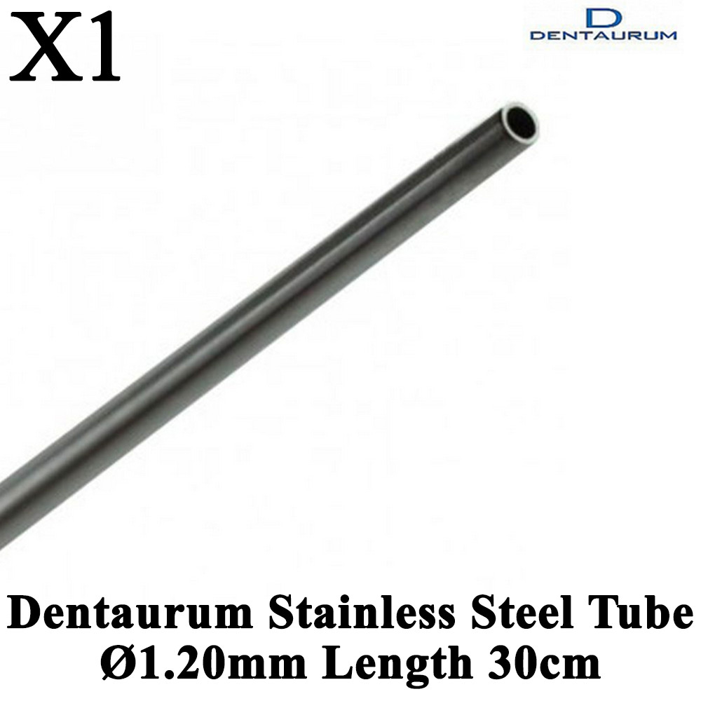 1pcs Dental Dentaurum Stainless Steel Tube Ø1.20mm Length 30cm Orthodontic