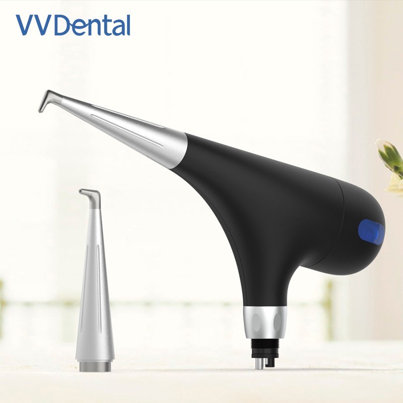Dental Teeth Polisher 4/2 Holes Polishing Handpiece Air Flow Prophy Jet Unit