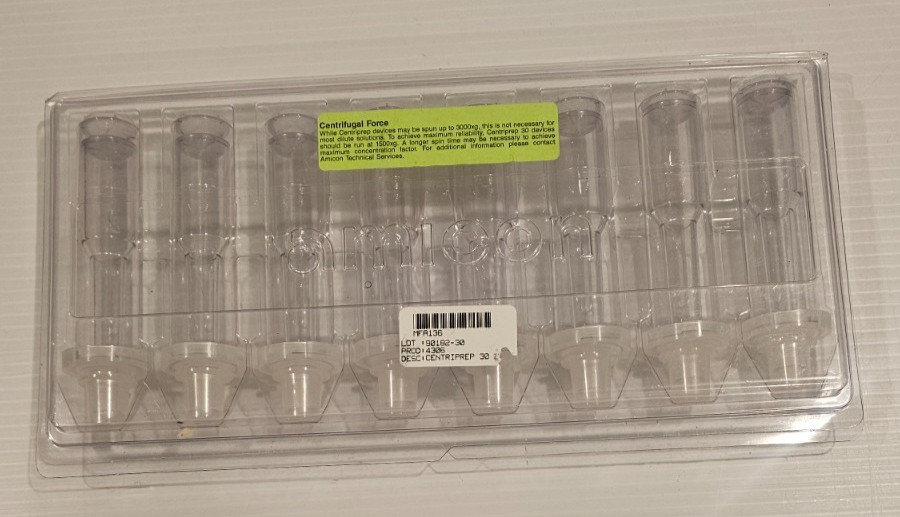 Amicon Millipore Centriprep 30 Centrifugal Filters 4306